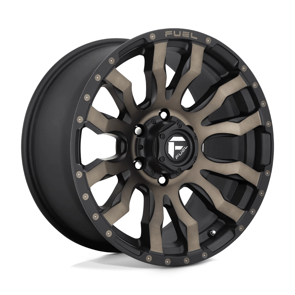 Fuel 1PC D674 BLITZ 20X10 18 Matte Black Double Dark Tint Best