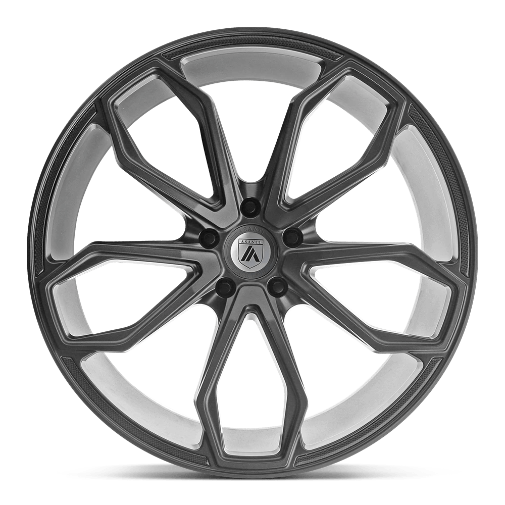 Asanti Black ABL-19 ATHENA - 20X10 +40 Matte Graphite - Best Wheels Online