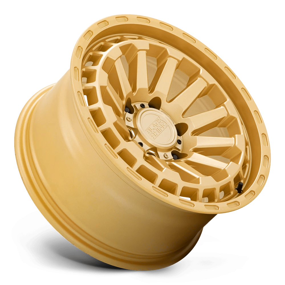 Black Rhino RAID - 20X9.5 +-18 Gold - Best Wheels Online