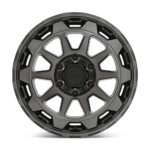 Black Rhino ROTOR - 18X9 +-18 Matte Gunmetal w/ Brushed Face - Best ...