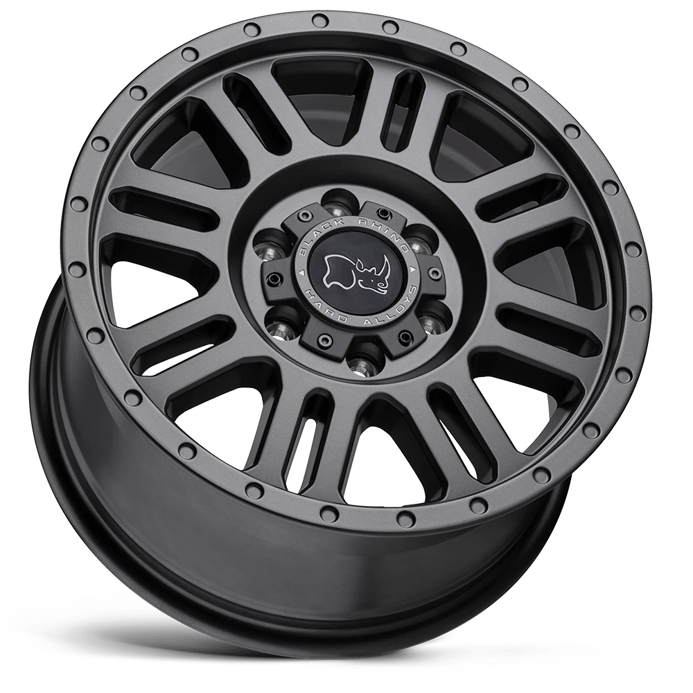 Black Rhino Yellowstone - 18x8 +48 Matte Gunmetal - Best Wheels Online