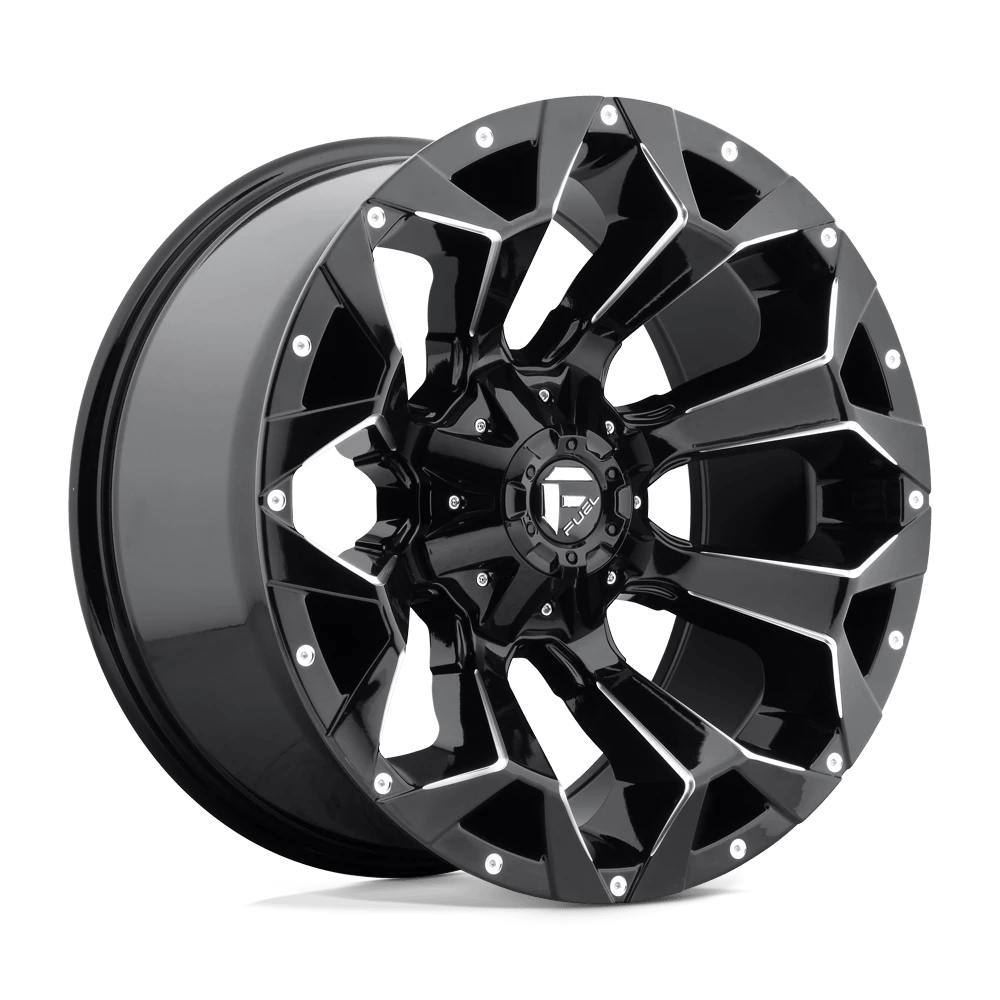 Fuel 1PC D576 ASSAULT - 20X9 +01 Gloss Black Milled - Best Wheels Online