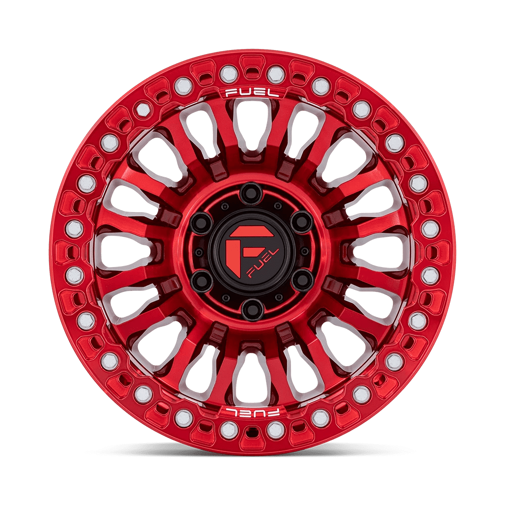 Fuel 1PC FC125 RINCON BEADLOCK - 20X10 +-48 Candy Red - Best Wheels Online