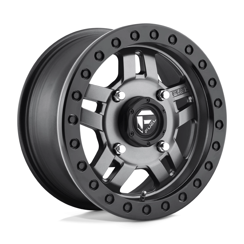 Fuel UTV D918 ANZA BEADLOCK - 15X7 +38 Matte Gun Metal - Best Wheels Online