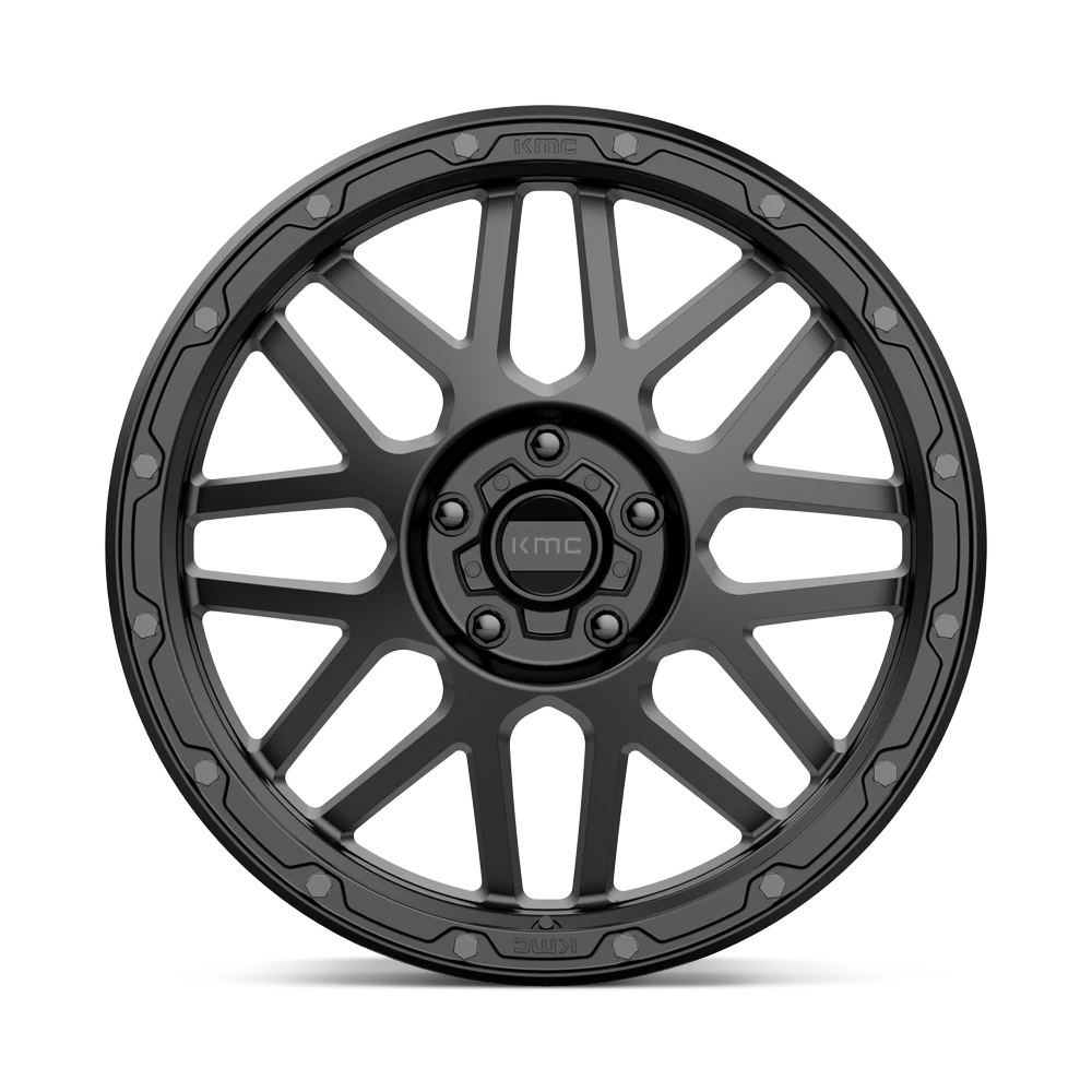 KMC KM535 GRENADE OFF-ROAD - 20X9 +18 Matte Black - Best Wheels Online