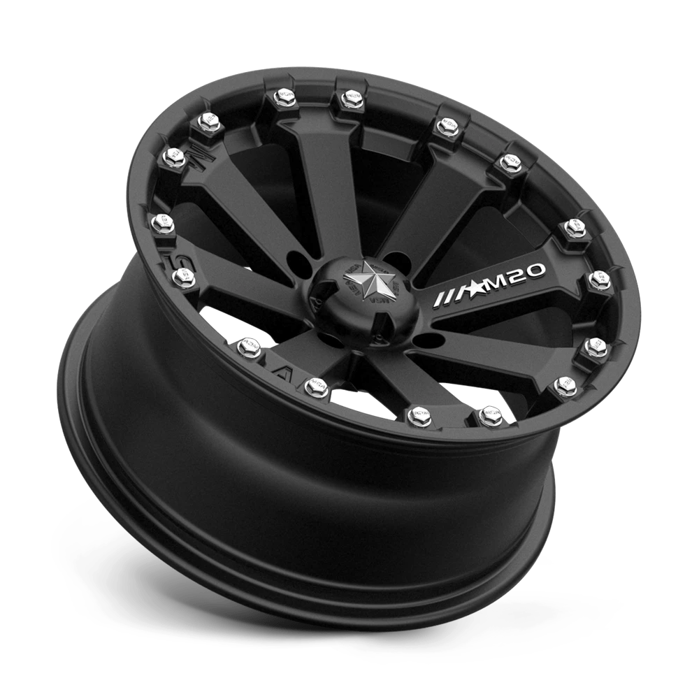 MSA Offroad Wheels M20 KORE - 16X7 +00 Matte Black - Best Wheels Online