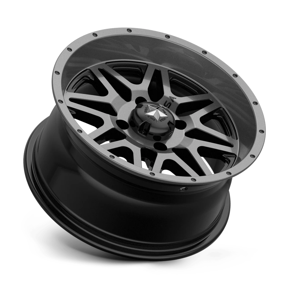 MSA Offroad Wheels M26 VIBE - 14X7 +00 Dark Tint - Best Wheels Online